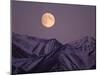 Full Moon over Gates of the Arctic National Park, North Slope of the Brooks Range, Alaska, USA-Steve Kazlowski-Mounted Photographic Print