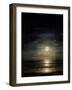 Full Moon Over Ocean-Ruth Day-Framed Giclee Print