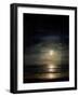 Full Moon Over Ocean-Ruth Day-Framed Giclee Print