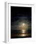 Full Moon Over Ocean-Ruth Day-Framed Giclee Print