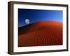 Full Moon over Red Dunes-Charles O'Rear-Framed Premium Photographic Print