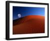 Full Moon over Red Dunes-Charles O'Rear-Framed Premium Photographic Print