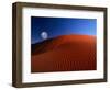 Full Moon over Red Dunes-Charles O'Rear-Framed Photographic Print