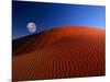 Full Moon over Red Dunes-Charles O'Rear-Mounted Photographic Print