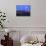 Full Moon over Santorini-Bo Zaunders-Mounted Photographic Print displayed on a wall