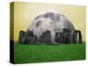 Full Moon over Stonehenge, England-Bill Bachmann-Stretched Canvas