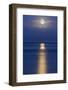 Full Moon over the Mumbles, Swansea, Wales, United Kingdom, Europe-Billy-Framed Photographic Print