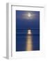 Full Moon over the Mumbles, Swansea, Wales, United Kingdom, Europe-Billy-Framed Photographic Print