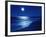 Full Moon Over the Sea-null-Framed Premium Photographic Print