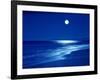 Full Moon Over the Sea-null-Framed Photographic Print