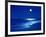 Full Moon Over the Sea-null-Framed Photographic Print