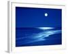 Full Moon Over the Sea-null-Framed Photographic Print