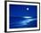 Full Moon Over the Sea-null-Framed Photographic Print