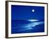 Full Moon Over the Sea-null-Framed Photographic Print