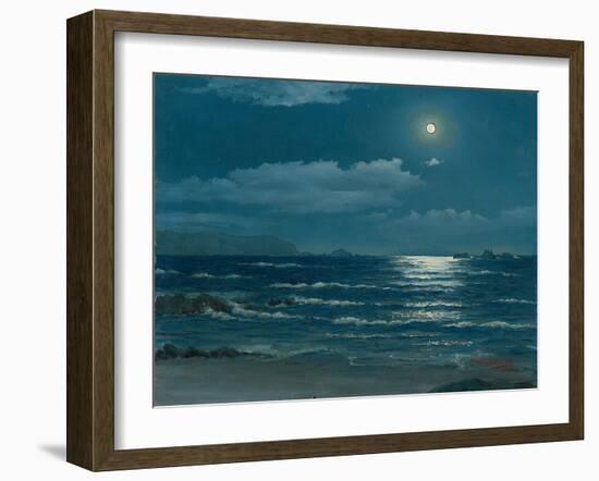 Full Moon, Pichilemu, Chile, 1958-Horacio G. Garcia-Framed Giclee Print