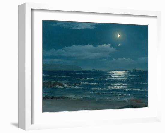 Full Moon, Pichilemu, Chile, 1958-Horacio G. Garcia-Framed Giclee Print