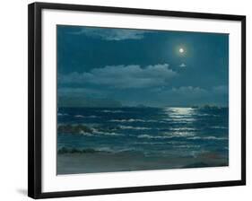 Full Moon, Pichilemu, Chile, 1958-Horacio G. Garcia-Framed Giclee Print