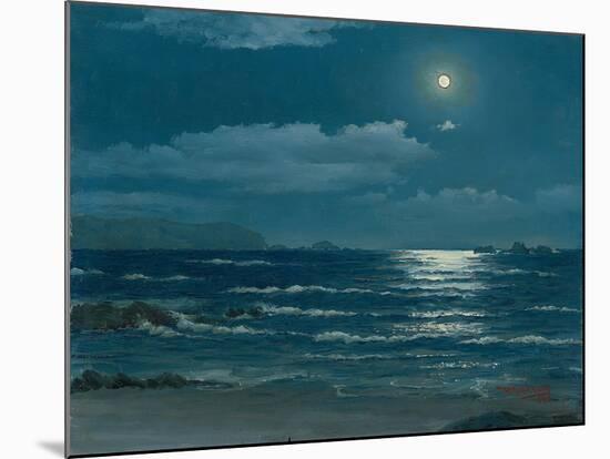 Full Moon, Pichilemu, Chile, 1958-Horacio G. Garcia-Mounted Giclee Print