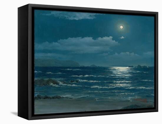 Full Moon, Pichilemu, Chile, 1958-Horacio G. Garcia-Framed Stretched Canvas