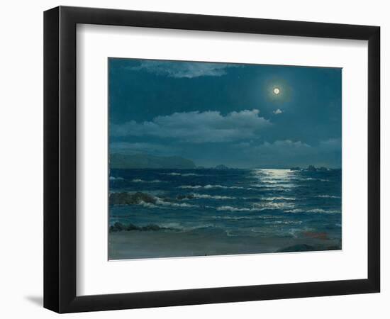 Full Moon, Pichilemu, Chile, 1958-Horacio G. Garcia-Framed Giclee Print