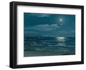 Full Moon, Pichilemu, Chile, 1958-Horacio G. Garcia-Framed Giclee Print