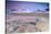 Full Moon Reflected on Sand in the Surreal Scenery of Skagsanden Beach, Flakstad, Nordland County-Roberto Moiola-Stretched Canvas