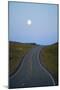 Full Moon Rising above Road, Summer-Philip Nealey-Mounted Photographic Print