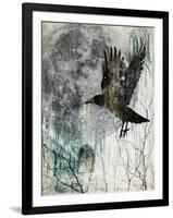 Full Moon Rising-GI ArtLab-Framed Giclee Print