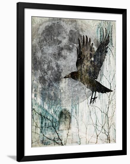 Full Moon Rising-GI ArtLab-Framed Giclee Print