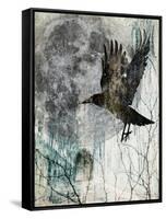 Full Moon Rising-GI ArtLab-Framed Stretched Canvas