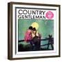 "Full Moon Romance," Country Gentleman Cover, October 1, 1934-Phil Lyford-Framed Giclee Print