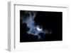 Full Moon Shining through Dramatic Clouds-logoboom-Framed Photographic Print