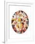 Full Moon Within Walls-Paul Klee-Framed Giclee Print