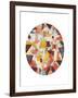 Full Moon Within Walls-Paul Klee-Framed Giclee Print