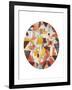 Full Moon Within Walls-Paul Klee-Framed Giclee Print