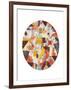 Full Moon Within Walls-Paul Klee-Framed Giclee Print