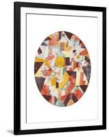 Full Moon Within Walls-Paul Klee-Framed Giclee Print