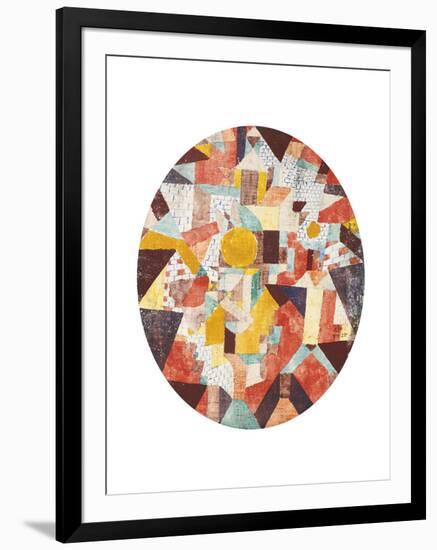 Full Moon Within Walls-Paul Klee-Framed Giclee Print