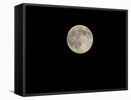 Full Moon-Stocktrek Images-Framed Stretched Canvas