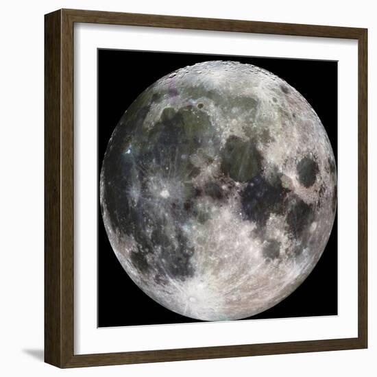 Full Moon-Stocktrek Images-Framed Photographic Print