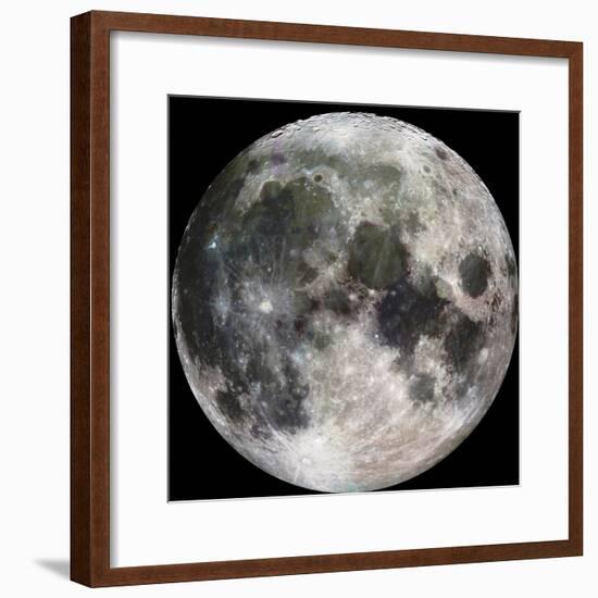 Full Moon-Stocktrek Images-Framed Photographic Print