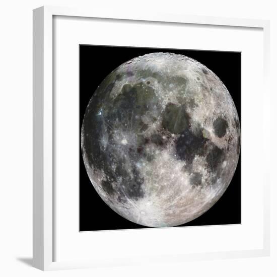 Full Moon-Stocktrek Images-Framed Photographic Print