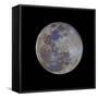 Full Moon-null-Framed Stretched Canvas