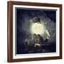 Full Moon-Paula Belle Flores-Framed Art Print