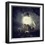 Full Moon-Paula Belle Flores-Framed Art Print