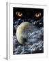 Full Moon-frenta-Framed Art Print