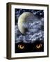 Full Moon-frenta-Framed Art Print