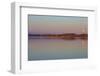 Full moonrise over Fort Peck Reservoir in the Charles M Russell National Wildlife Refuge, Montana.-Chuck Haney-Framed Photographic Print