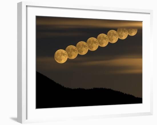 Full Moonrise-Stocktrek Images-Framed Photographic Print