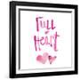 Full of Heart-Susan Bryant-Framed Art Print